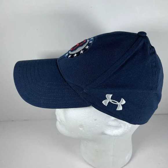 Under Armour Boston Red Sox MLB Navy Blue Americana Fitted Hat Large/X-Large - Picture 2 of 6
